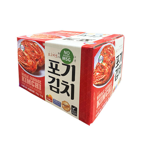 00001 : 포기 김치 : 2/5kg : WHOLE KIMCHI