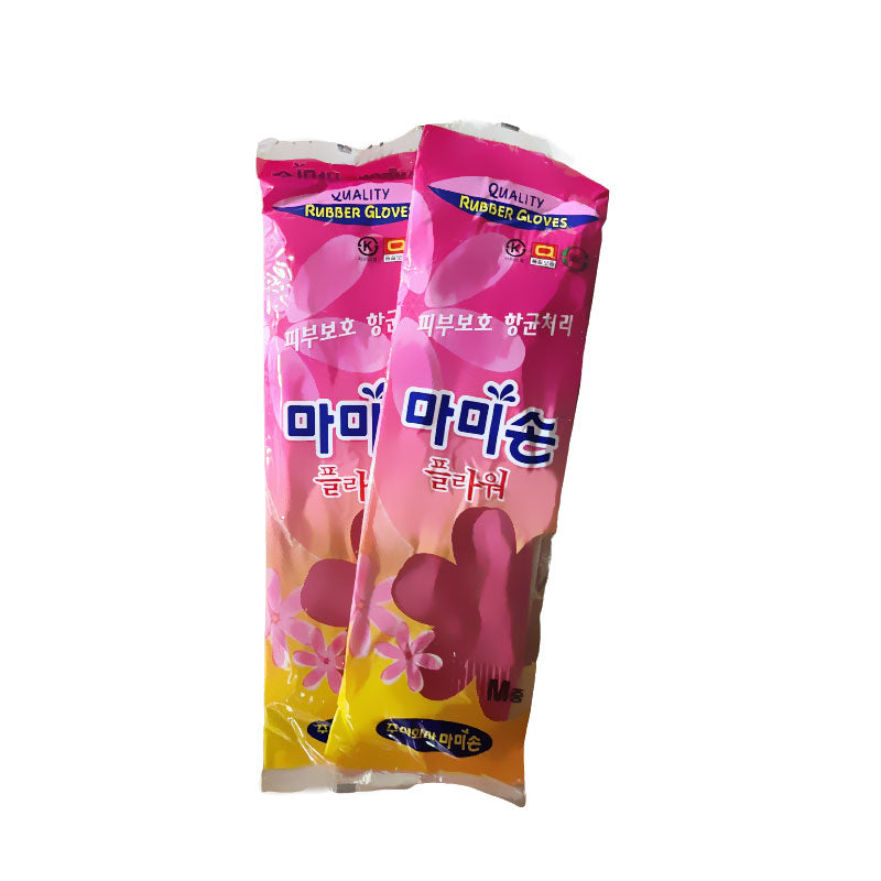 01665 : 마미손 고무장갑(L) : 10Pairs : Mamison Rubber Gloves(L)