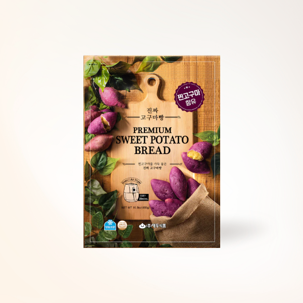 02043 : 진짜고구마빵 8/480g : FZN REAL SWEET POTATO BREAD