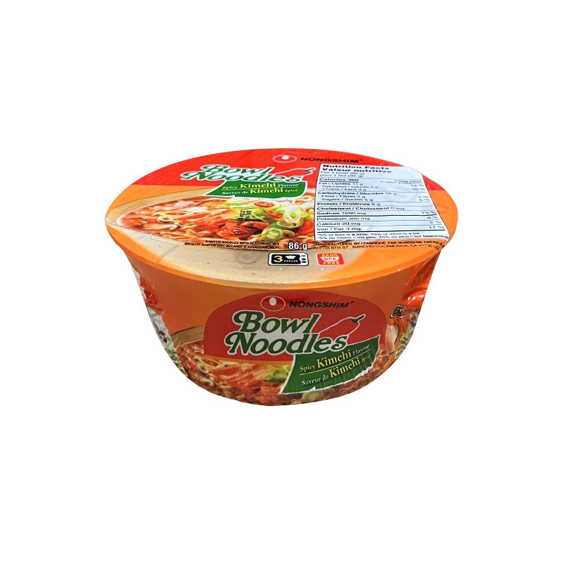 02569 : 사발면(김치) : 12/86g : NOODLE BOWL(KIMCHI)