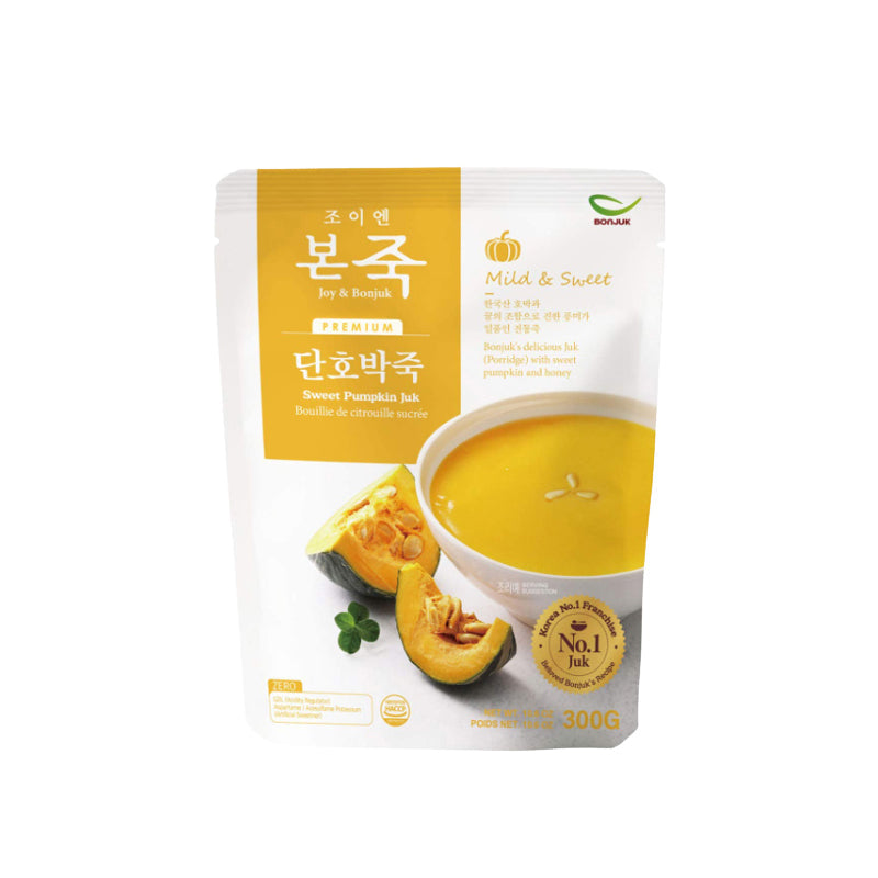 05099 : 조이엔 본죽/단호박죽 : 24/300g : BON PORRIDGE(SWEET PUMPKIN)