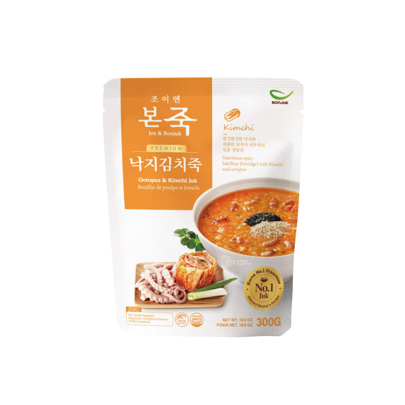 05108 : 조이엔 본죽/낙지김치죽 : 24/300g : BON PORRIDGE(OCTOFPUS AND KIMCHI )
