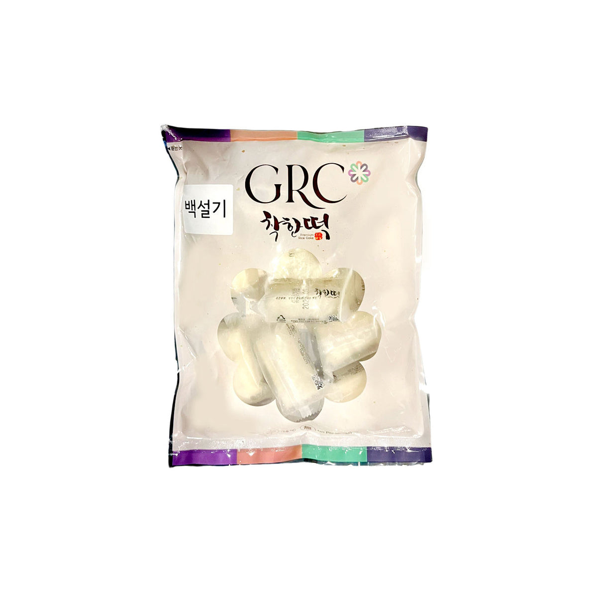 02800 : 착한떡/백설기 : 20/400g(10ea) : FZN WHITE RICE CAKE