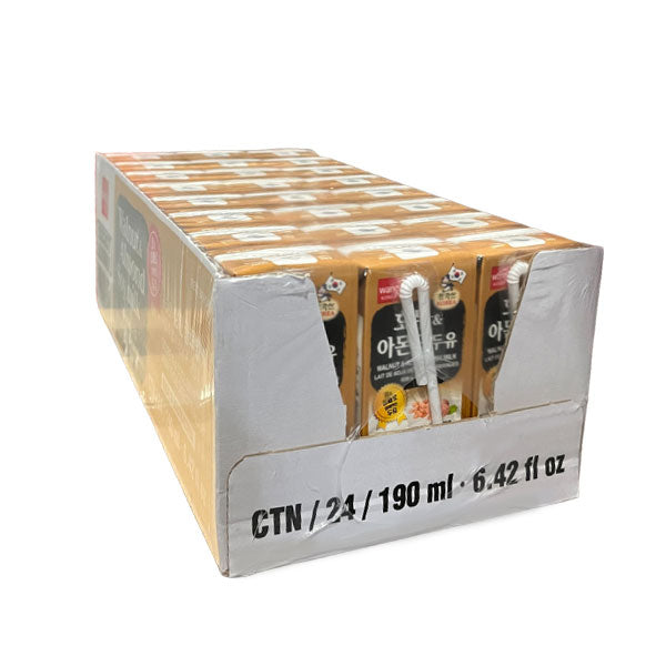 03307 호두&아몬드두유 24/190ml WALNUT & ALMOND SOY MILK