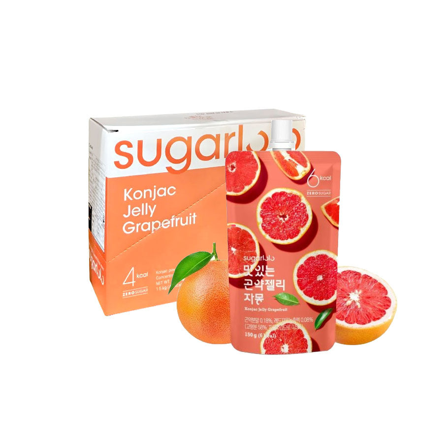 04109 : 슈가로로 곤약젤리(자몽) : 4/10/150ml : SUGARLOLO KONJAC JELLY(GRAPEFRUIT)