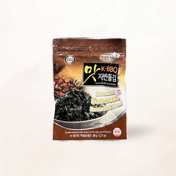 04546 : 맛자반돌김(K-BBQ) : 20/60g : SEAWEED FLAKE FOR RICE(K-BBQ)