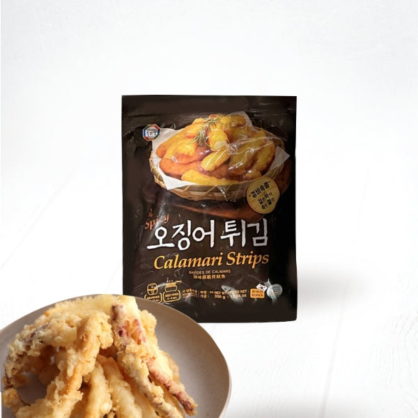 04692F : 매콤오징어튀김 : 12/350g : FZN FRIED CALAMARI(SPICY)