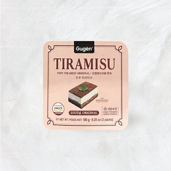 04783 : 구겐 두부 티라미수(오리지널) : 12/2/90g : FZN TOFU TIRAMISU(ORIGINAL)