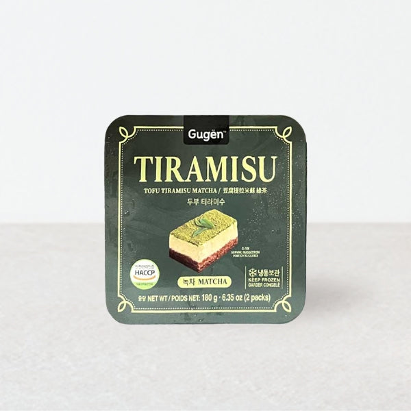 04785 : 구겐 두부 티라미수(녹차) : 12/2/90g : FZN TOFU TIRAMISU(GREEN TEA)