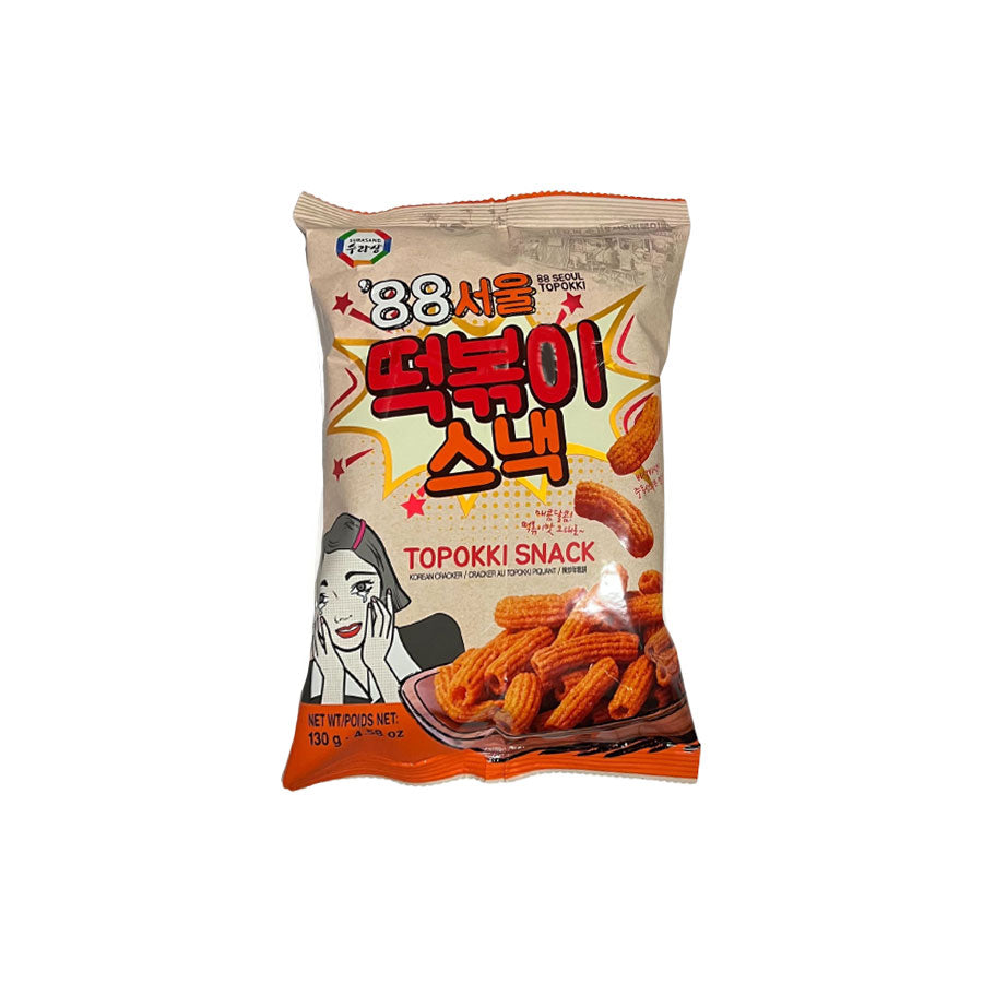 88 SEOUL TOPOKKI SNACK 130g 88서울 떡볶이 스낵