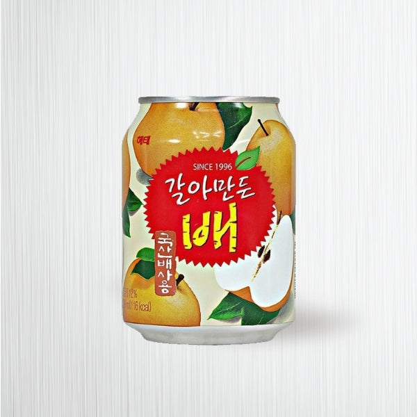 06062 : 갈아만든 배(캔) : 6/12/238ml : CRUSHED PEAR JUICE