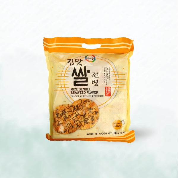 06155 : 김맛 쌀전병 6/385g(13.58oz) : SEAWEED RICE CRACKERS