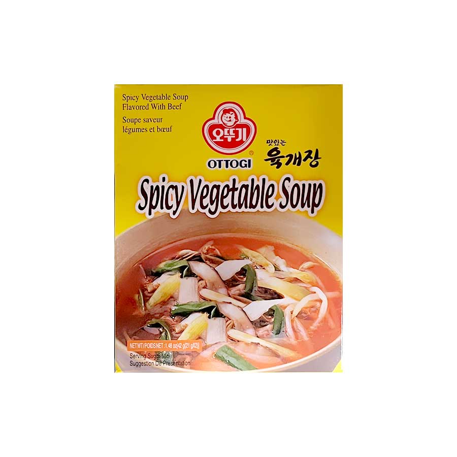 06911 : 즉석 육개장 : 12/2/21g : HOT&SPICY INSTANT SOUP MIX