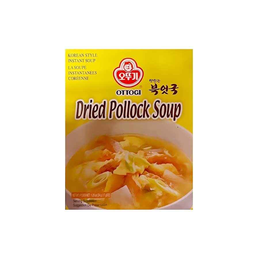 06916 즉석 북어국 12/2/16g DRIED POLLACK INSTANT SOUP MIX(BUGEO)