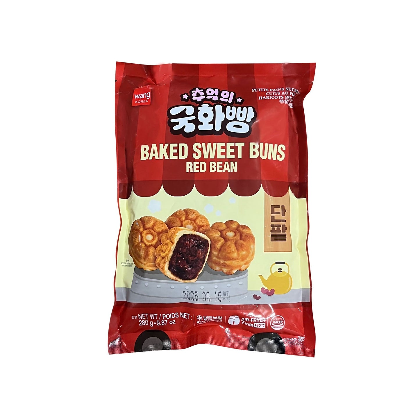 07983 : 추억의 국화빵(단팥) : 20/280g : FZN MOM BREAD(SWEET REDBEAN)