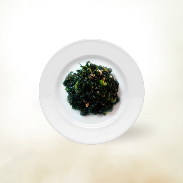 08137 : 파래 무침 벌크 : 2/4kg : FZN SEASONED SEAWEED
