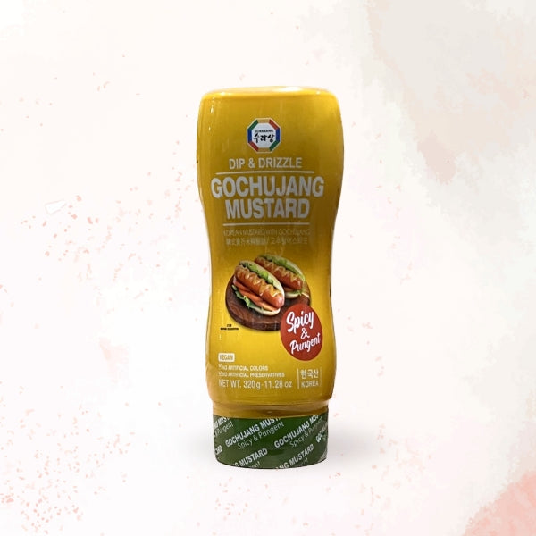 08578 : 고추장 머스타드 : 12/320g : KOREAN MUSTARD WITH GOCHUJANG