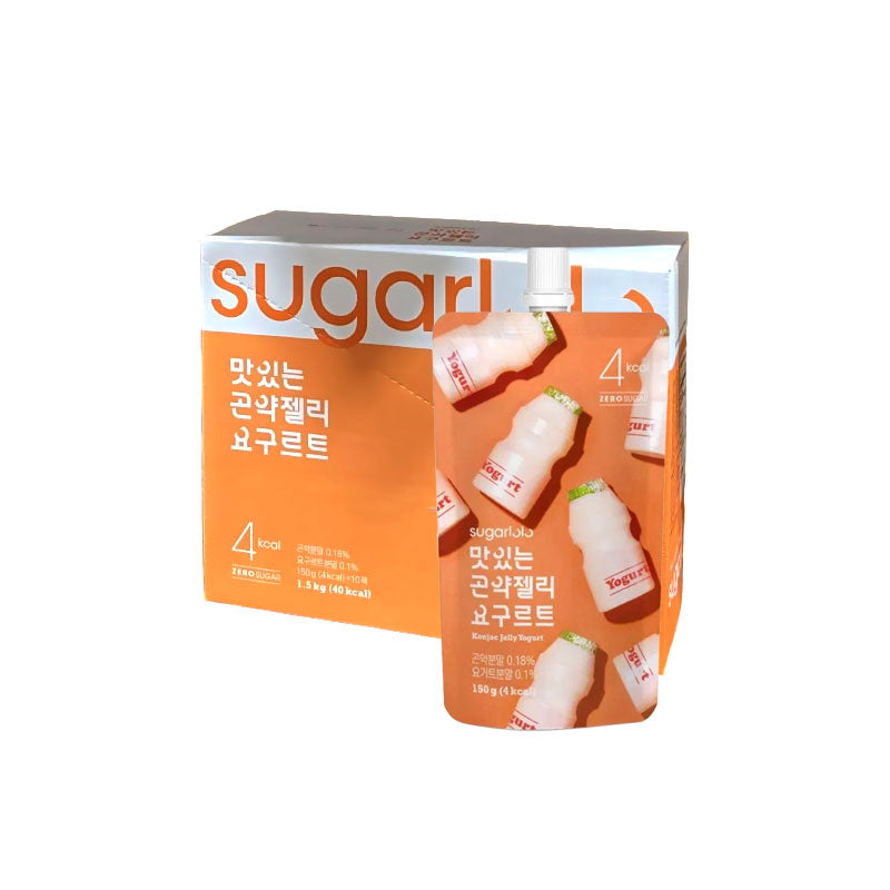 08780 : 슈가로로 곤약젤리(요구르트) : 4/10/150ml : SUGARLOLO KONJAC JELLY(YOGURT)