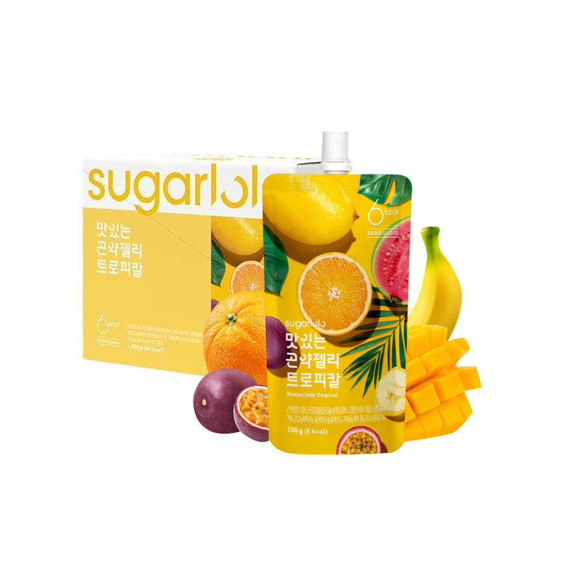 08787 : 슈가로로 곤약젤리(트로피칼) : 4/10/150ml : SUGARLOLO KONJAC JELLY(TROPICAL)