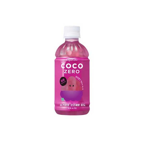 08795 슈가로로 코코제로(포도) 4/6/340ml SUGARLOLO COCO ZERO(GRAPE)
