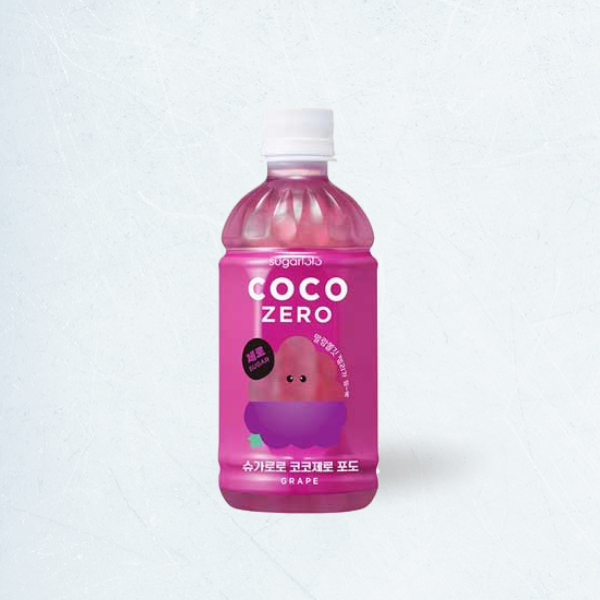 08795 : 슈가로로 코코제로(포도) : 4/6/340ml : SUGARLOLO COCO ZERO(GRAPE)