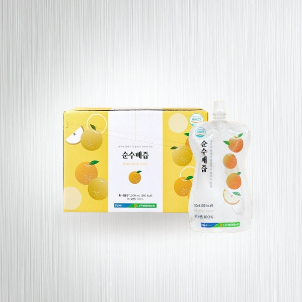 08906 : 순수배즙 (나주배원예농협) : 3/10/120ml : PURE PEAR JUICE