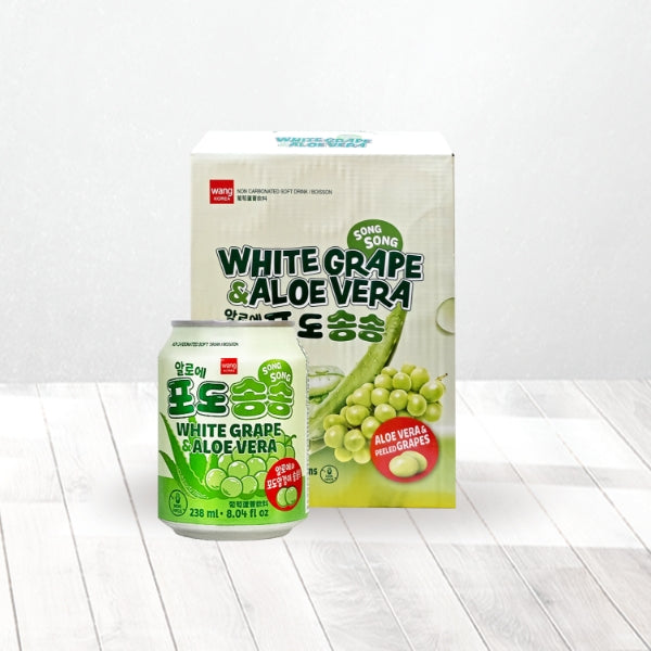 09324 : 알로에 포도송송 : 6/12/238ml(8.04floz) : WHITE GRAPE & ALOE VERA DRINK