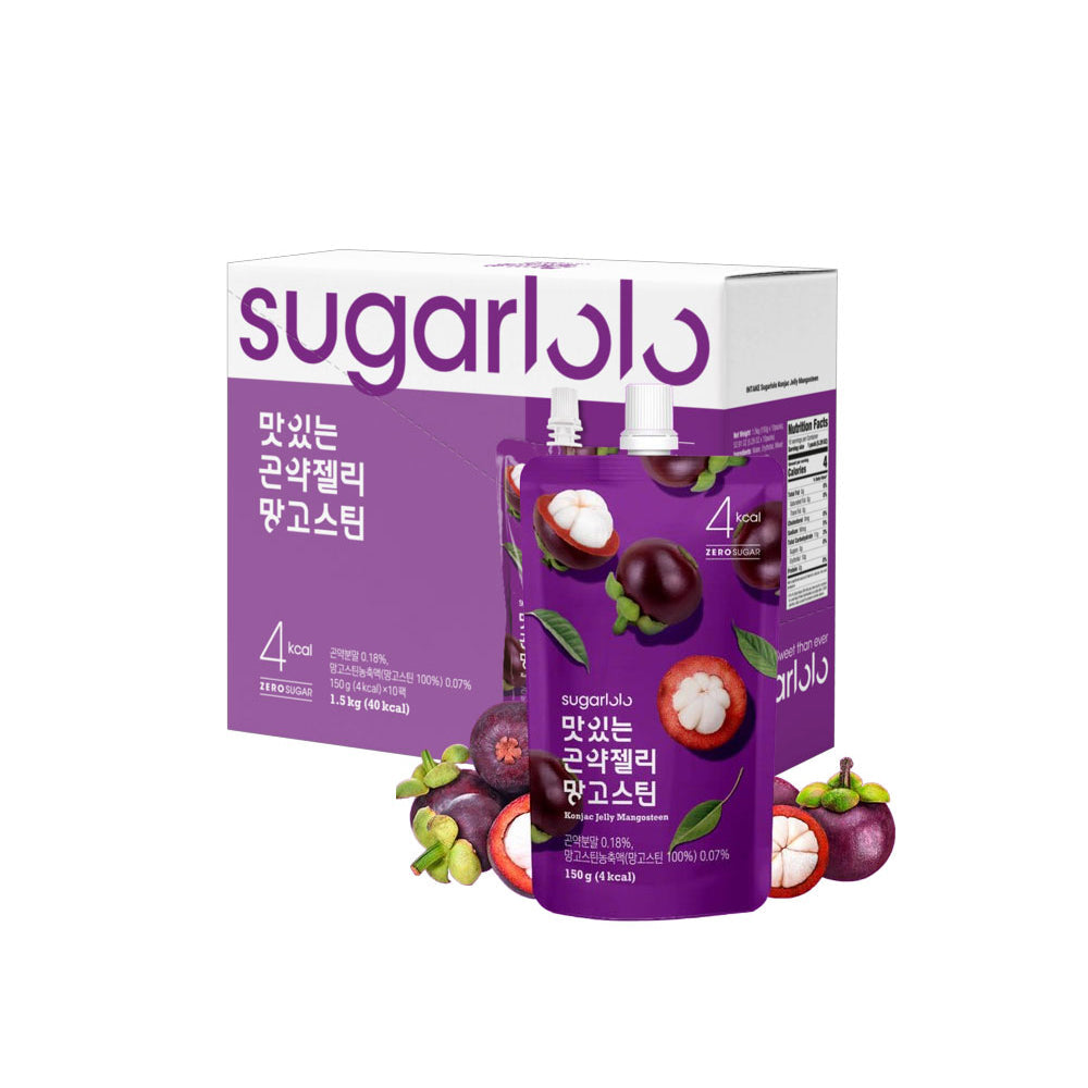 09580 : 슈가로로 곤약젤리(망고스틴) : 4/10/150ml : SUGARLOLO KONJAC JELLY(MANGOSTEEN)