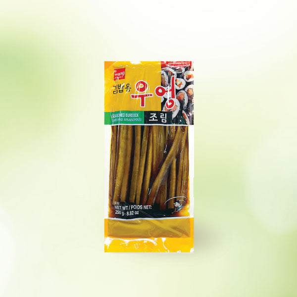09716 : 김밥용 우엉조림 : 30/250g : SEASONED BURDOCK FOR SUSHI