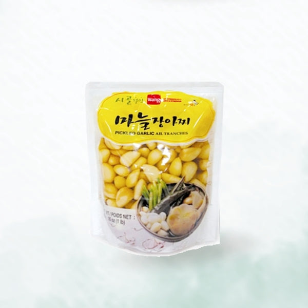 09754 : 시골 마늘장아찌 : 24/453g : PICKLED GARLIC(PEELED)