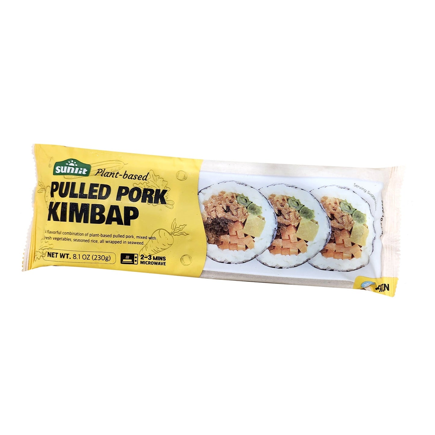 10195 : 냉동김밥(풀드포크) : 24/230g : FZN KIMBAP(PULLED PORK)