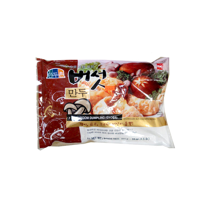 10348 : 만두촌(버섯만두) : 10/680g : FZN MANDU(MUSHROOM )