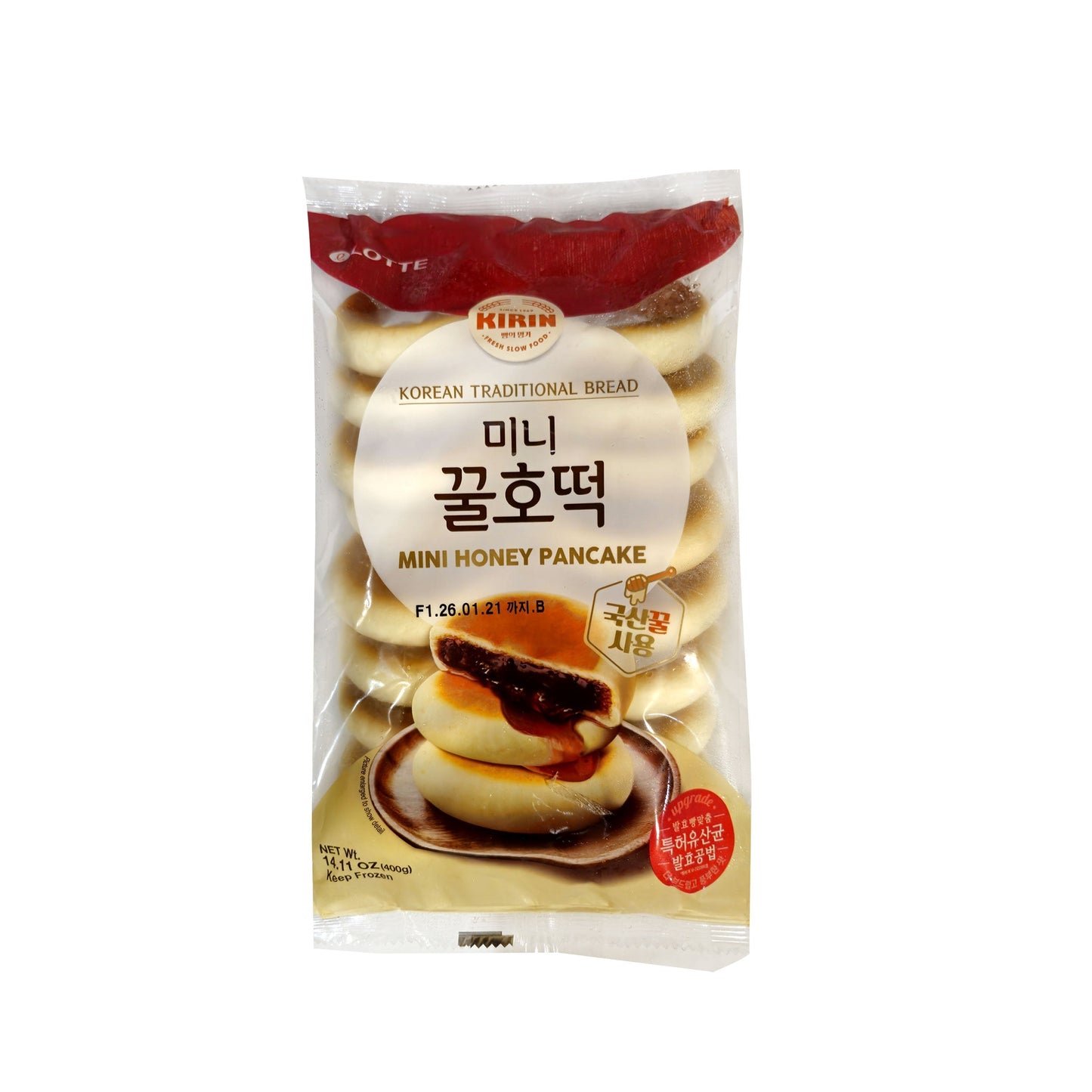 10389 : 미니 꿀호떡 : 20/400g : FZN MINI HONEY HOTTEOK(PANCAKE)