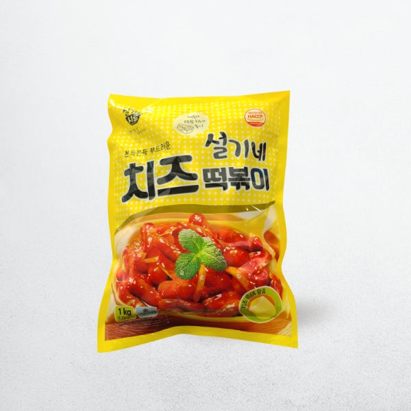 10484 : 설기네 치즈떡볶이 : 10/1kg : FZN TEOKBOKKI RICE CAKE(CHEESE)