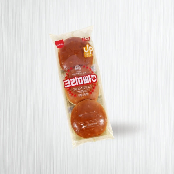 10619 : 삼립 크림빵 : 12/225g(3p) : FZN CREAM BREAD