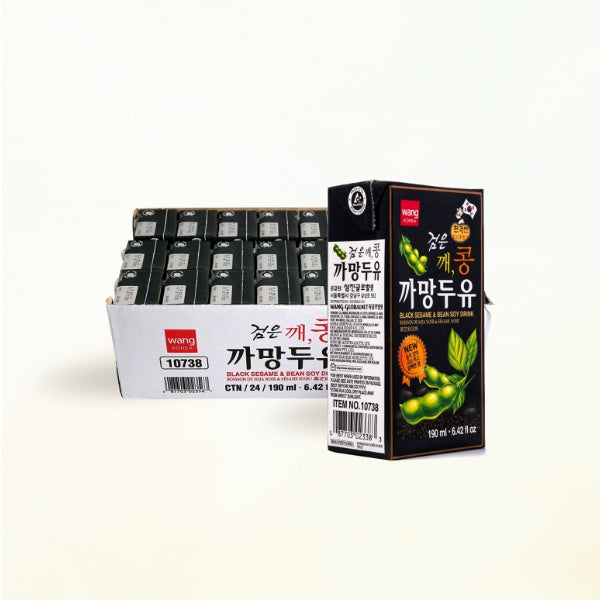 10738 : 까망두유 : 24/200ml : KKAMANG SOY MILK