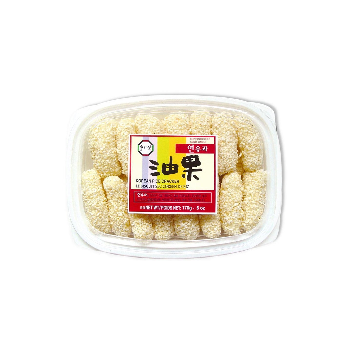 11495 : 연유과 : 20/170g : FZN RICE CRACKER(YEON-YUGWA)