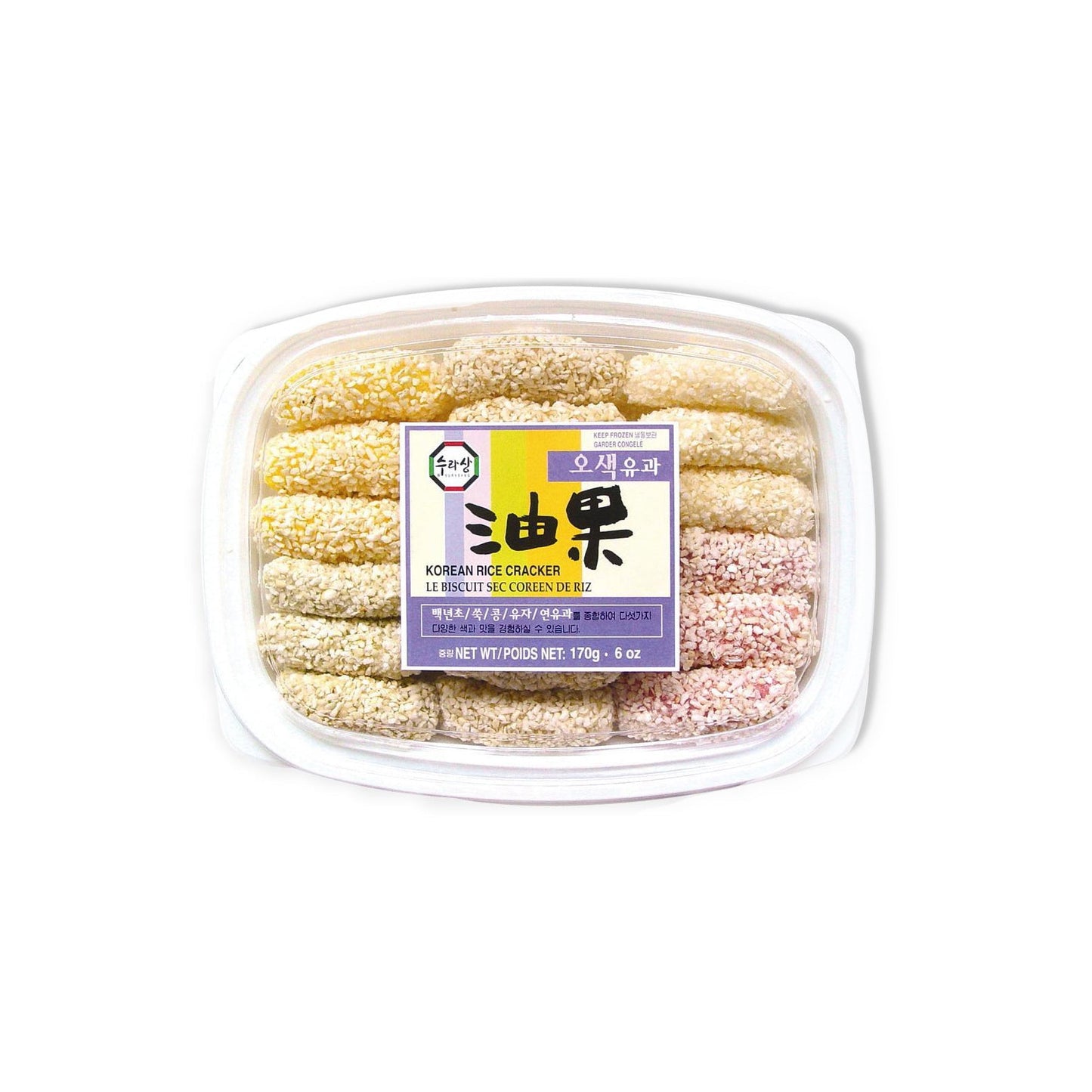 11497 : 오색유과 : 20/170g : FZN RICE CRACKER(OSAEK)