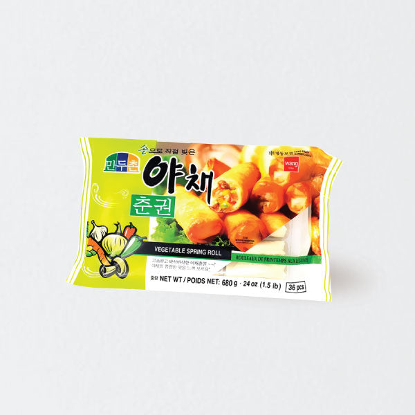 11775 : 만두촌(야채춘권) : 10/680g : FZN SPRING ROLL(VEGGIE)