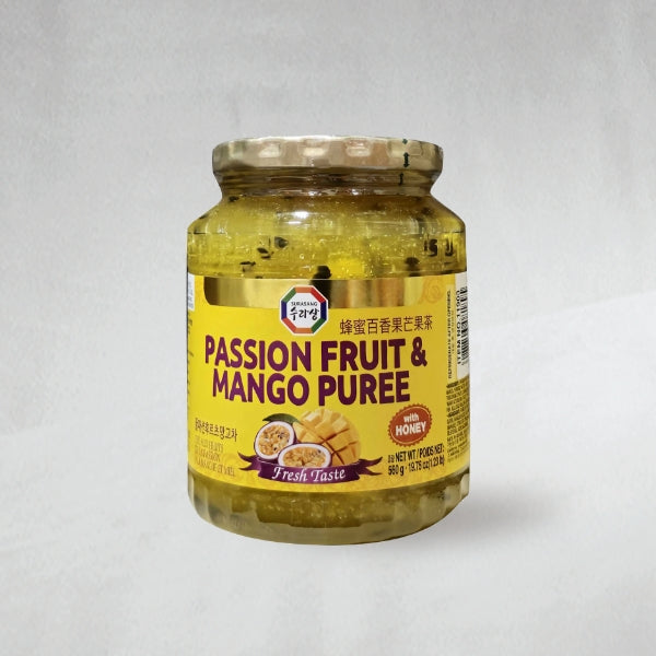 11903 : 꿀패션후르츠차(망고) : 15/560g : PASSION FRUIT PUREE(MANGO)