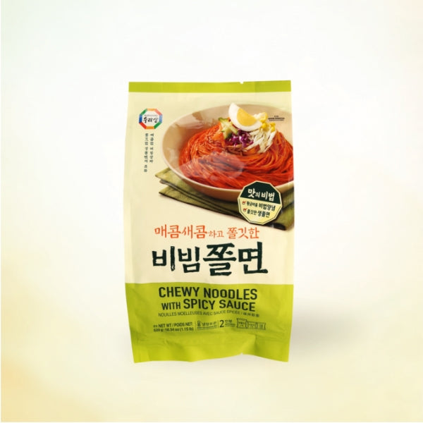 12463 : 비빔쫄면 : 12/520g : BIBIM CHEWY NOODLE