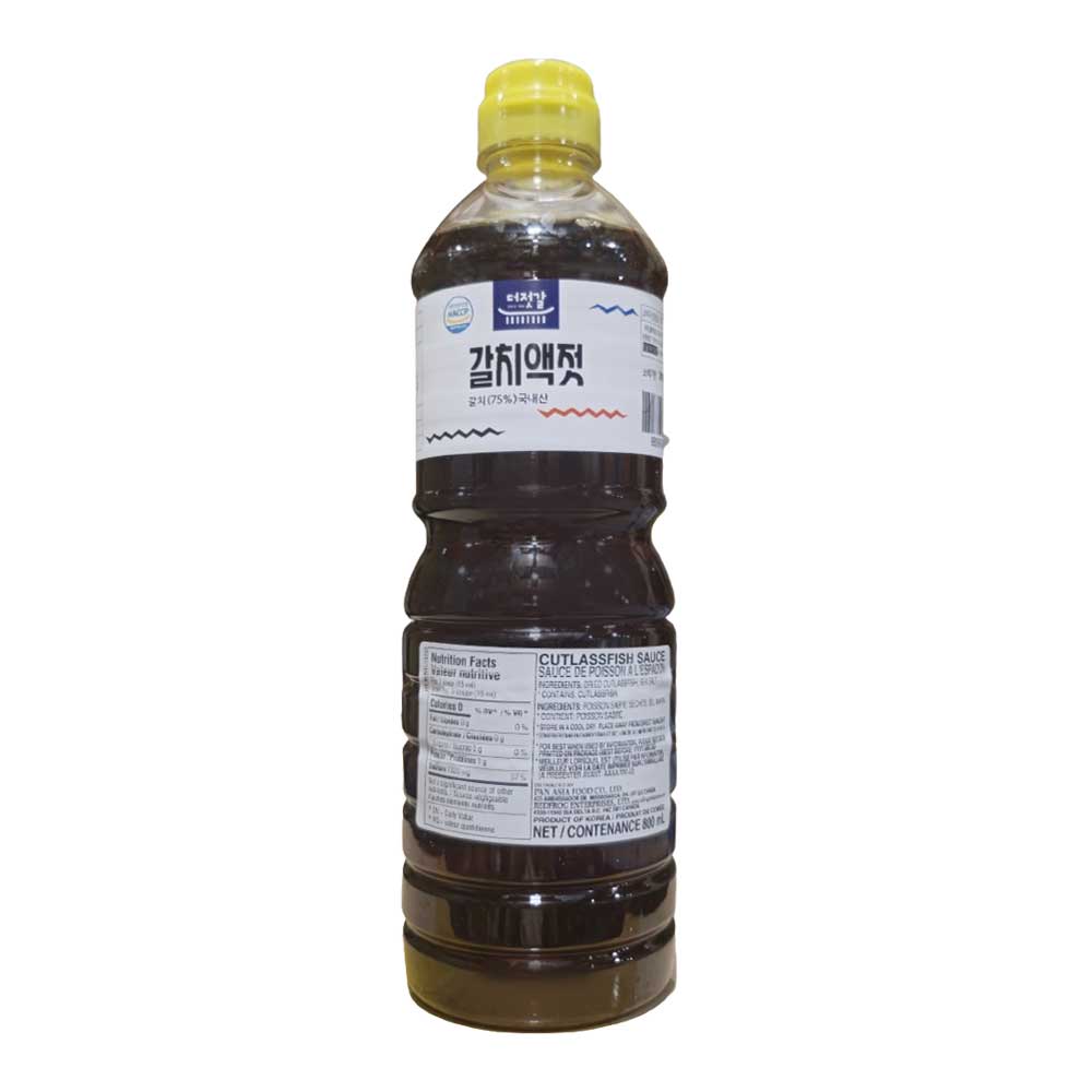 13731 : 갈치액젓 (더젓갈) : 12/800ml : FISH SAUCE (GALCHI)