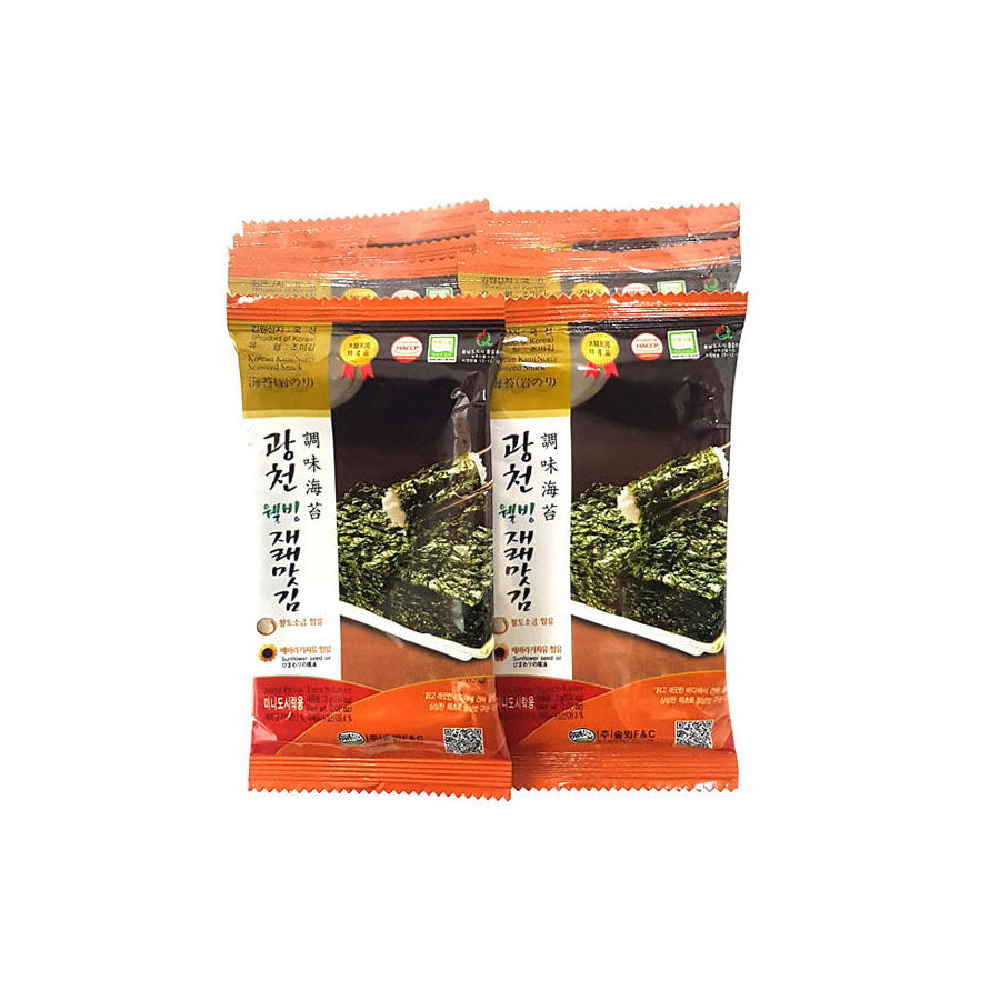 14220 : 솔뫼광천 재래김(도시락) : 6/12/5g : GWANGCHUN TRADITIONAL LAVER(FOR LUNCH BOX)