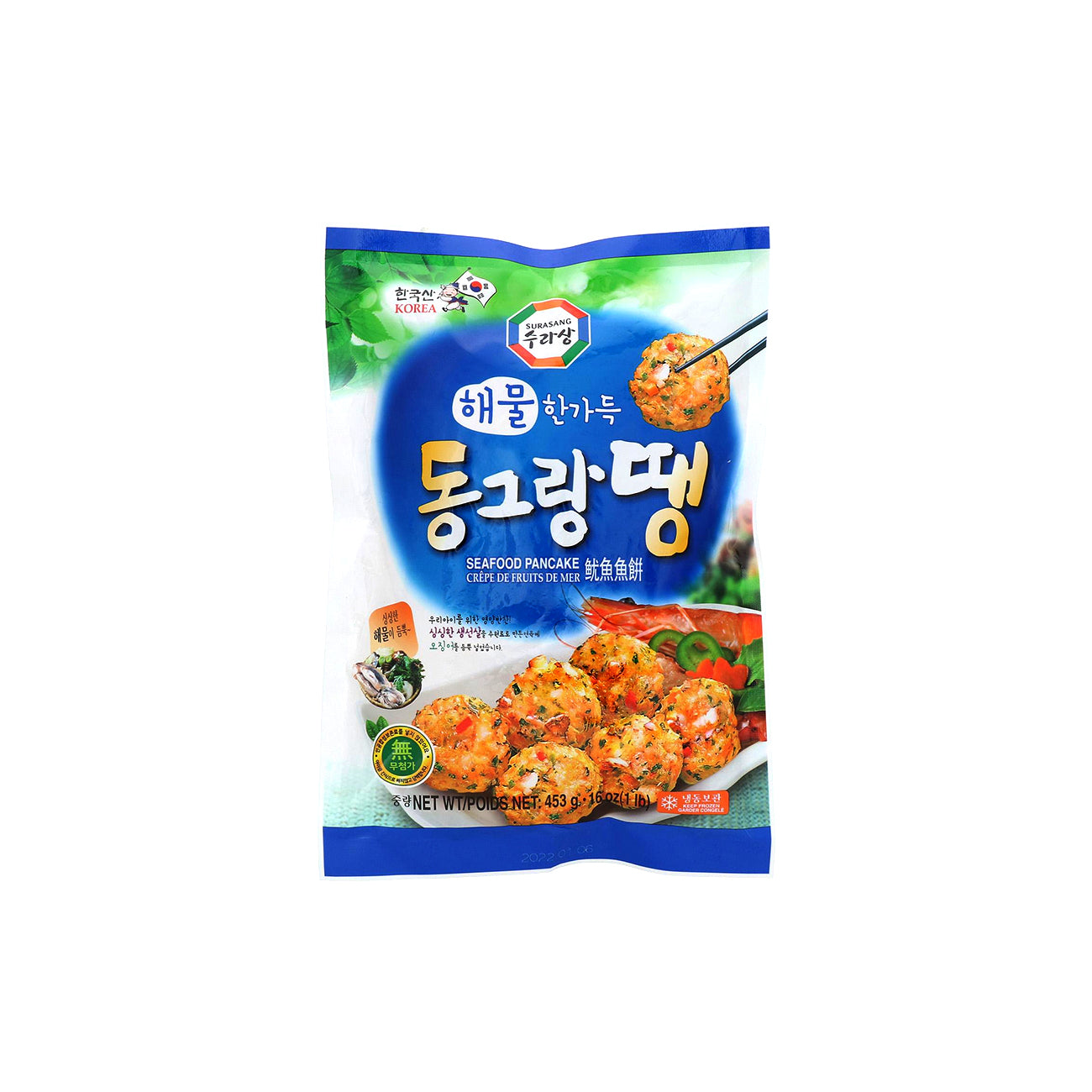 15140 : 동그랑땡(해물) : 20/453g : FZN S/F PANCAKE(DONGGRANG DDAENG)-S/F