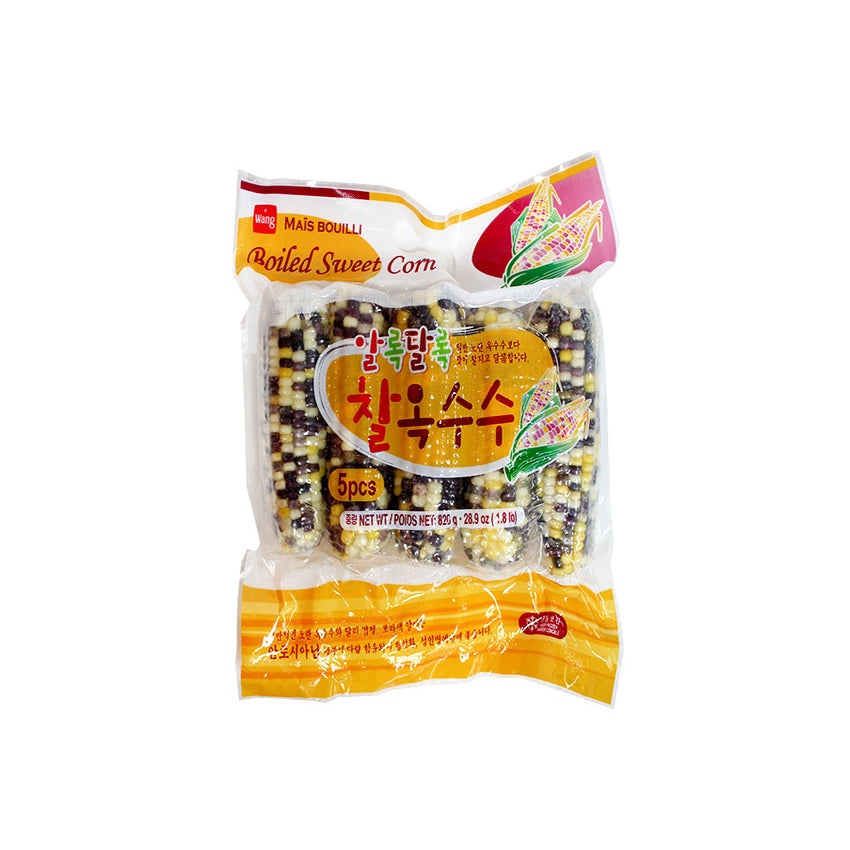 15286 : 알록달록 찰옥수수(5pcs) : 12/820g : FZN BOILED SWEET CORN(COLOR)