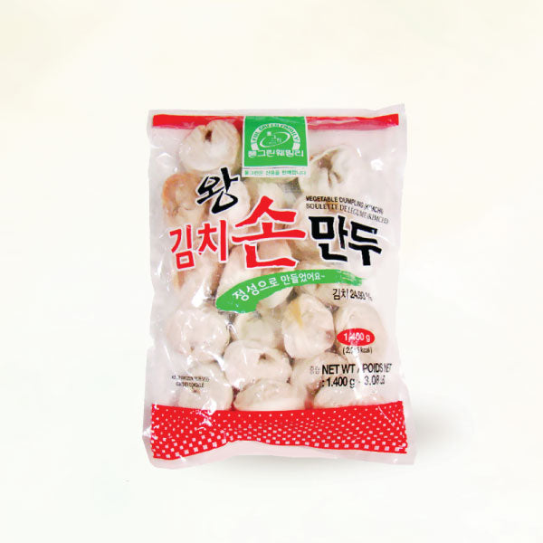 16211 : 왕김치 손만두 : 8/1.4kg : FZN KIMCHI SON MANDU