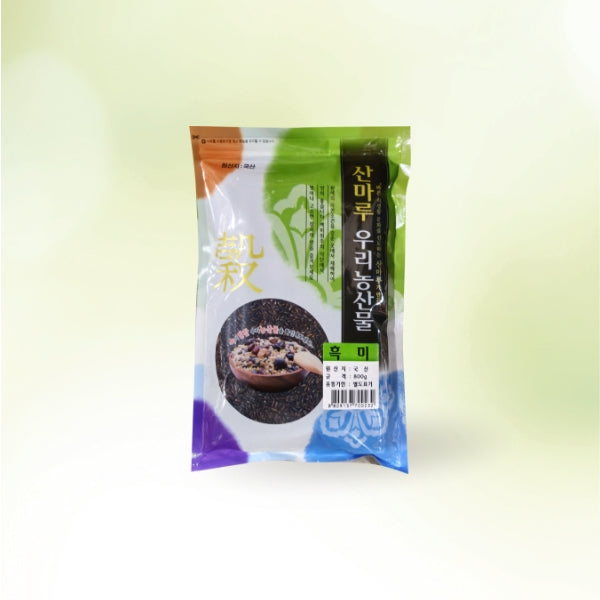 16533 : 산마루/흑미 : 15/800g : BLACK RICE