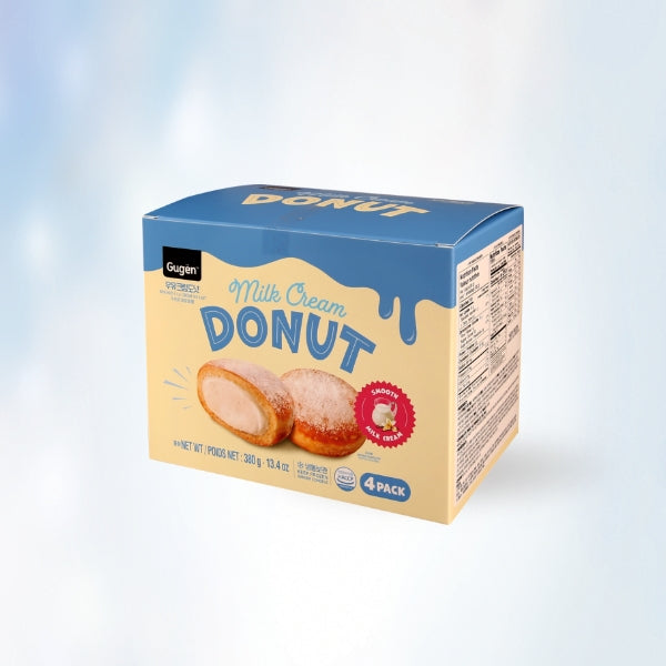 16544 : 구겐 크림도넛(우유) : 12/380g : FZN CREAM DONUT(MILK )