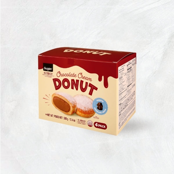16545 : 구겐 크림도넛(초코) : 12/380g : FZN CREAM DONUT(CHOCO)