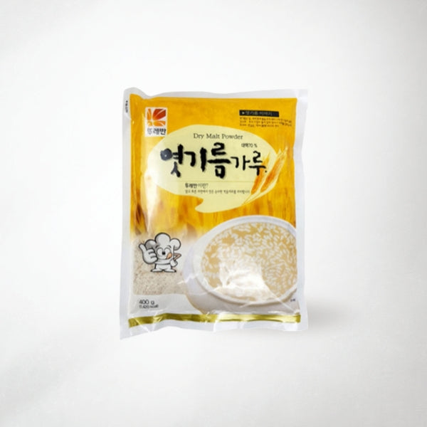 16596 : 거친 엿기름가루(뚜레반) : 20/400g : MALT FLOUR(COARSE)